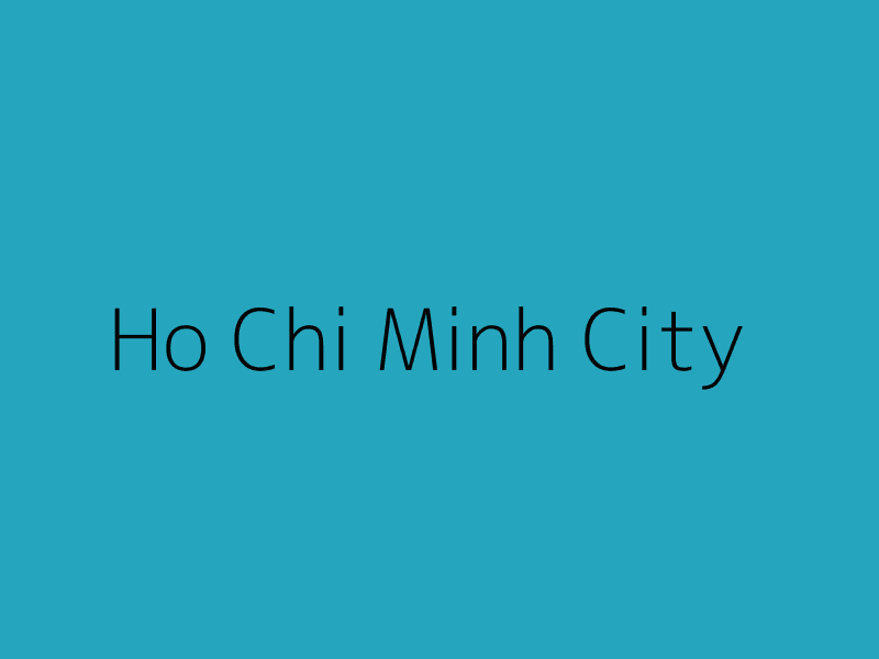 Ho Chi Minh City